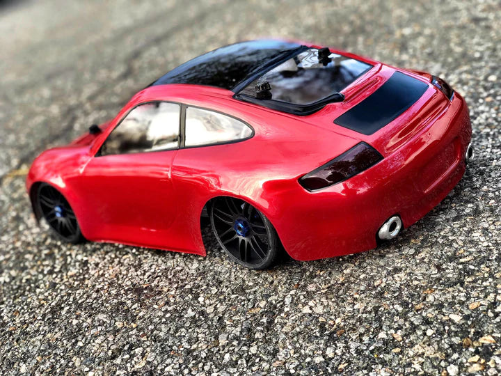 DELTA PLASTIK 0105 - PORSCHE 911 GTS 1/8 SCALE GT RC CAR BODY