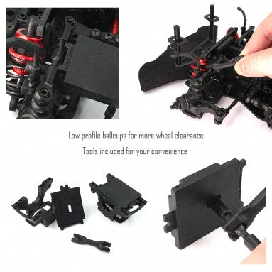 RC XPRESS XP-90036 EXECUTE XQ2S 1/10 KIT DE VOITURE DE TOURISME SPORT ARTR