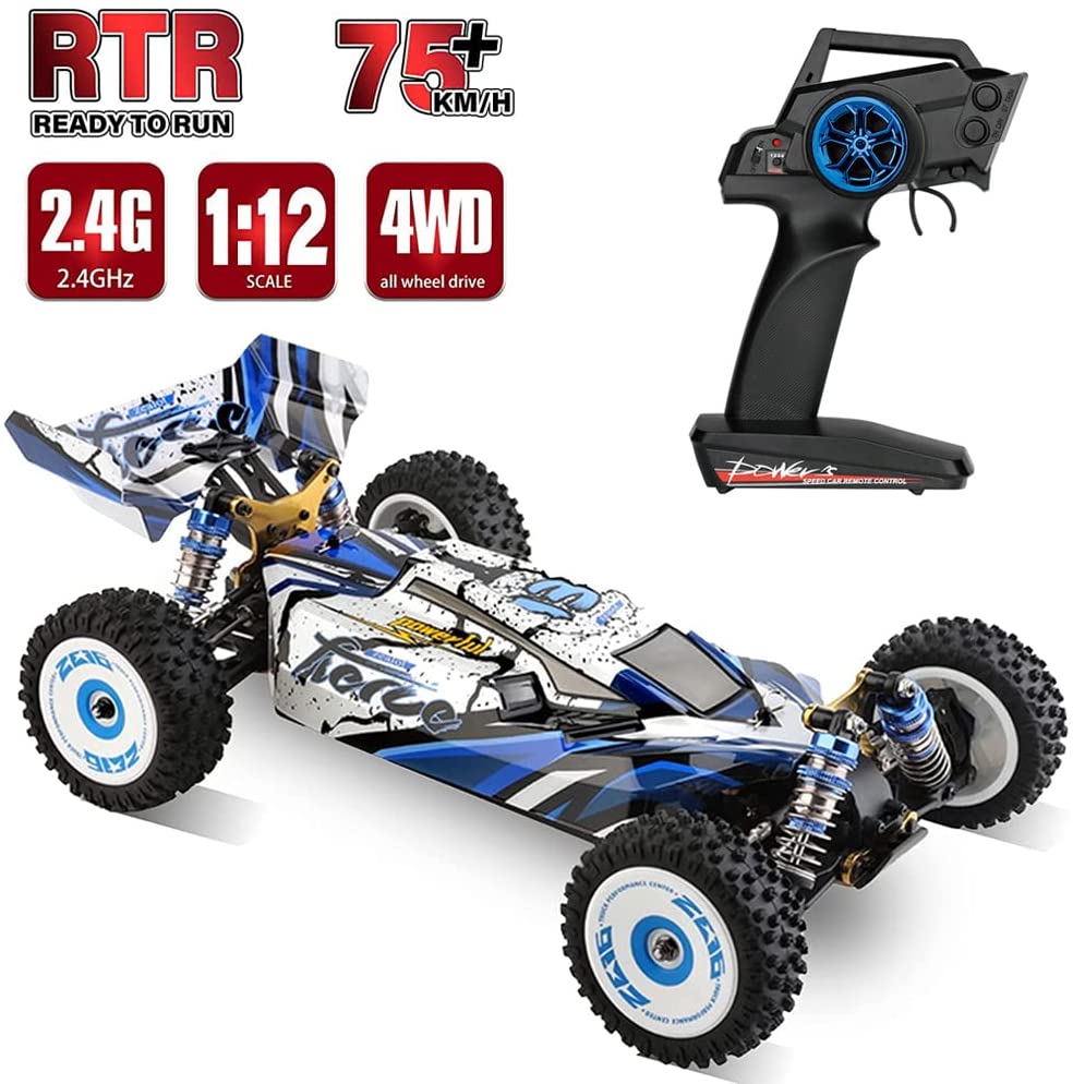 WL TOYS 124017 RC Car RTR 1/12 Escala 2.4GHz Control Remoto Coche 4WD Sin Escobillas