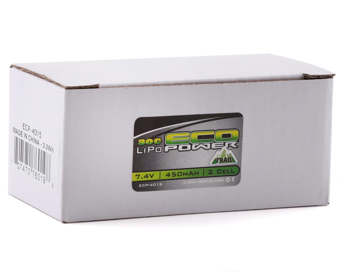EcoPower ECP-4015 "Trail" SCX24 2S 30C LiPo Battery w/PH2.0 Connector (7.4V/450mAh)