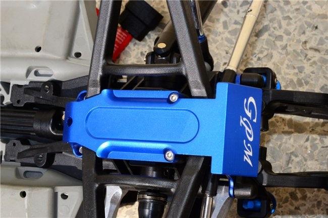 GPM ER331R-BLUE ALUMINUM REAR SKID PLATE TRAXXAS E-REVO BRUSHLESS