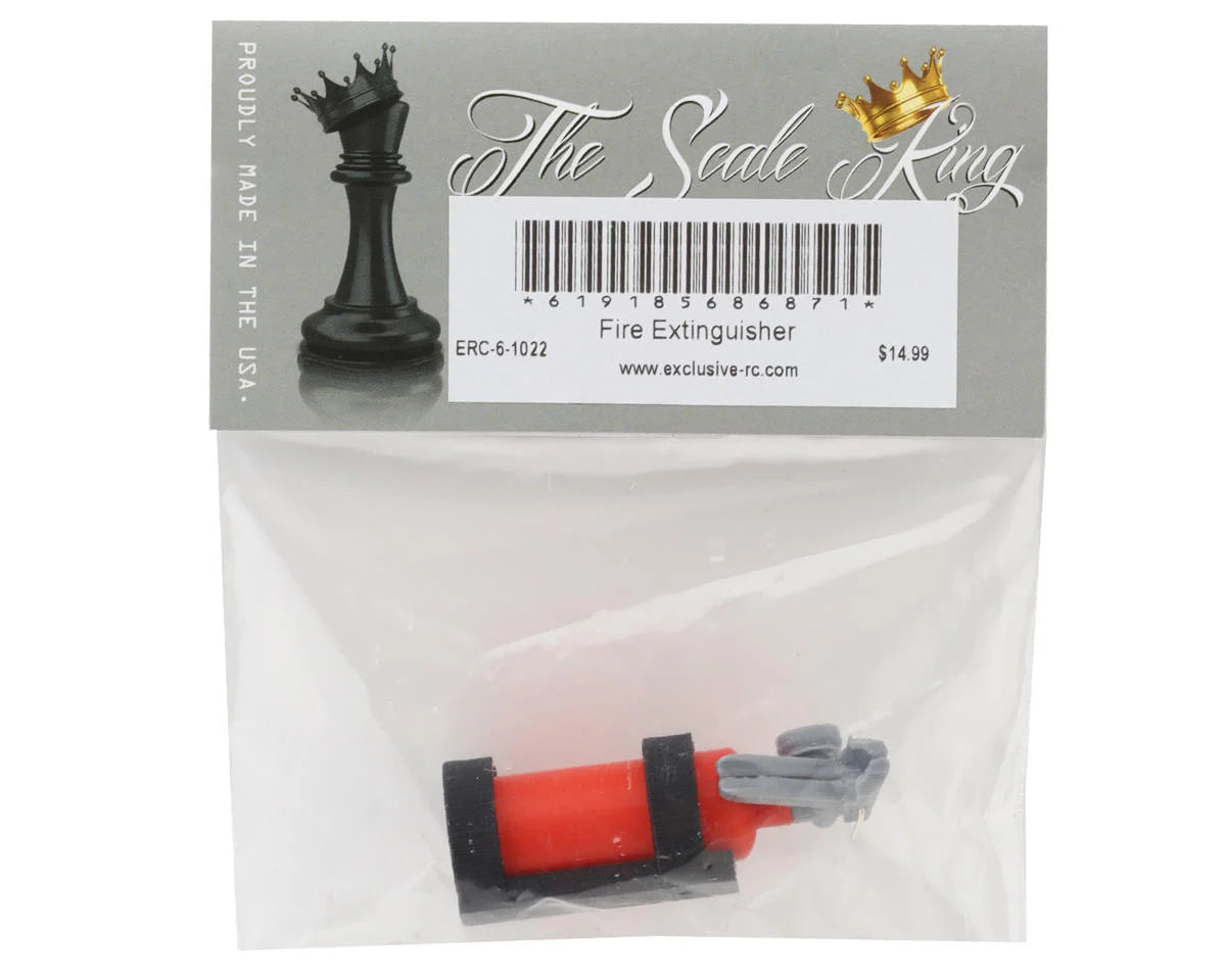 Exclusive ERC-6-1022 RC 1/6 Scale Fire Extinguisher (SCX6)