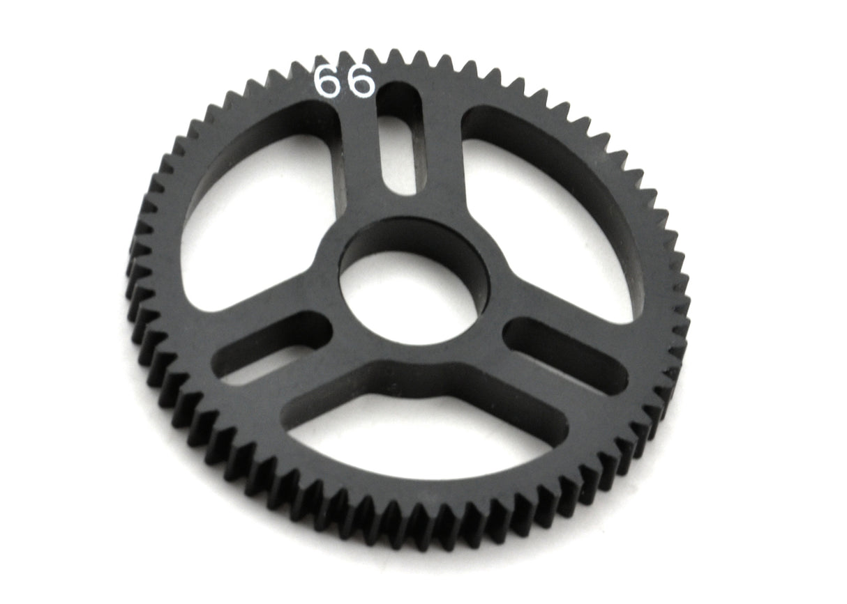 EXOTEK 1543 Flite Spur Gear 48P 66T, Delrin mecanizado, para bujes de engranajes rectos EXO