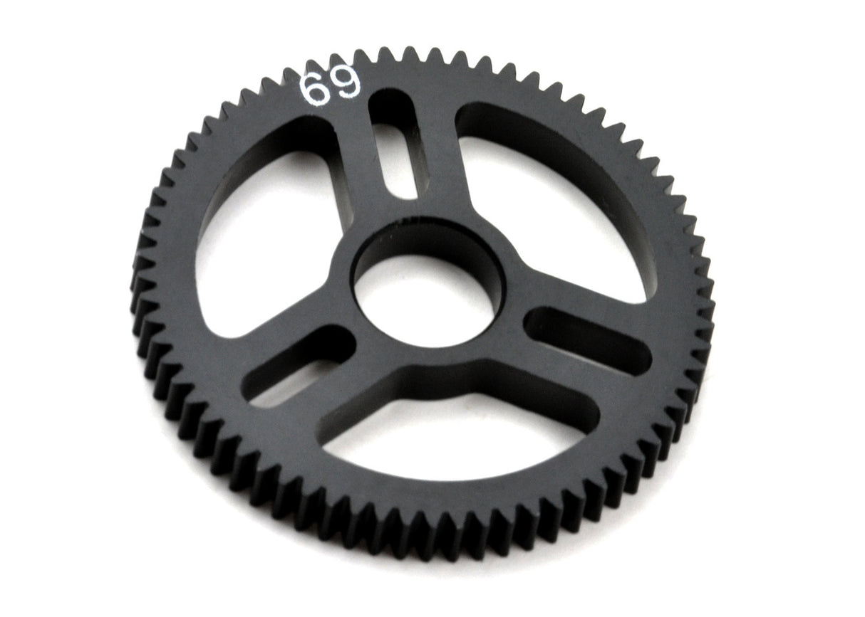 Exotek 1544 Flite Spur Gear 48P 69T, Delrin mecanizado, para bujes de engranajes rectos EXO