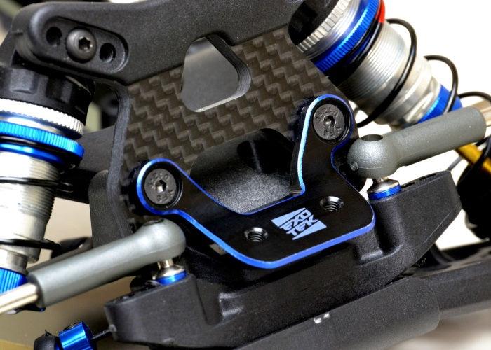 Exotek 1949 HD Front Wing Mount 7075 2 Color Anodized Associated B6.2 B6