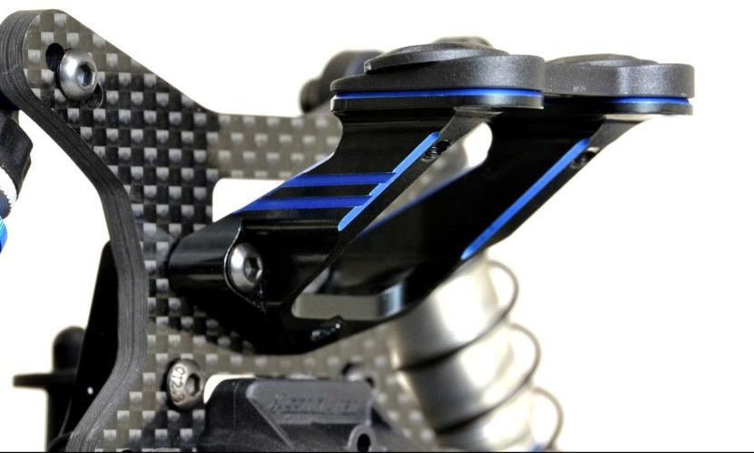 Exotek Racing 1958 HD Wing Mount 7075 w/2 Color Anodizing Associated B74