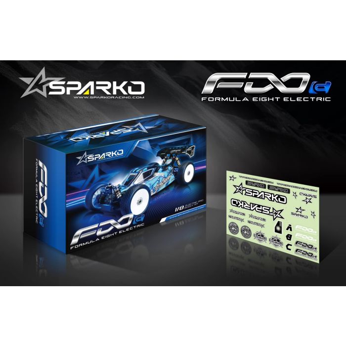 POWERHOBBY F80001E Sparko F8 Electric Competition Kit Pro Buggy Kit