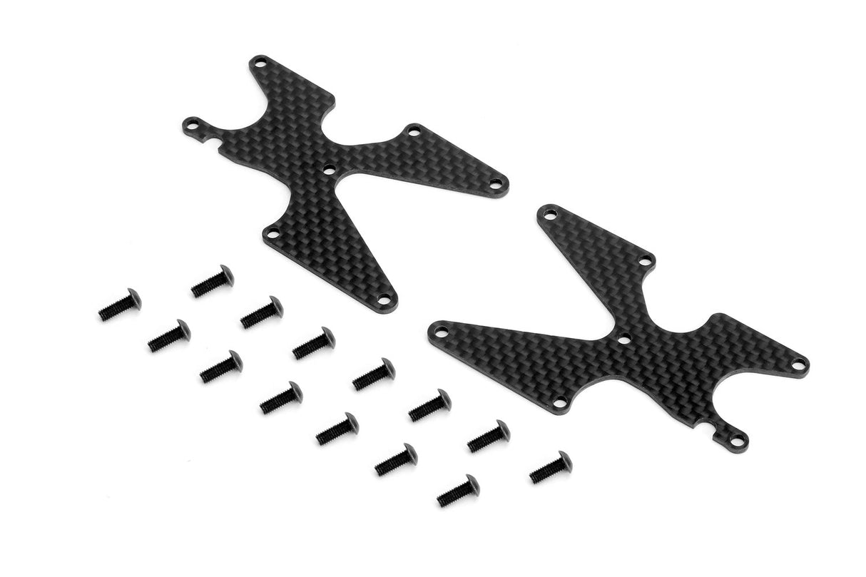 Powerhobby Sparko F8 Carbon Rear Arm covers 2.0mm - 2pcs