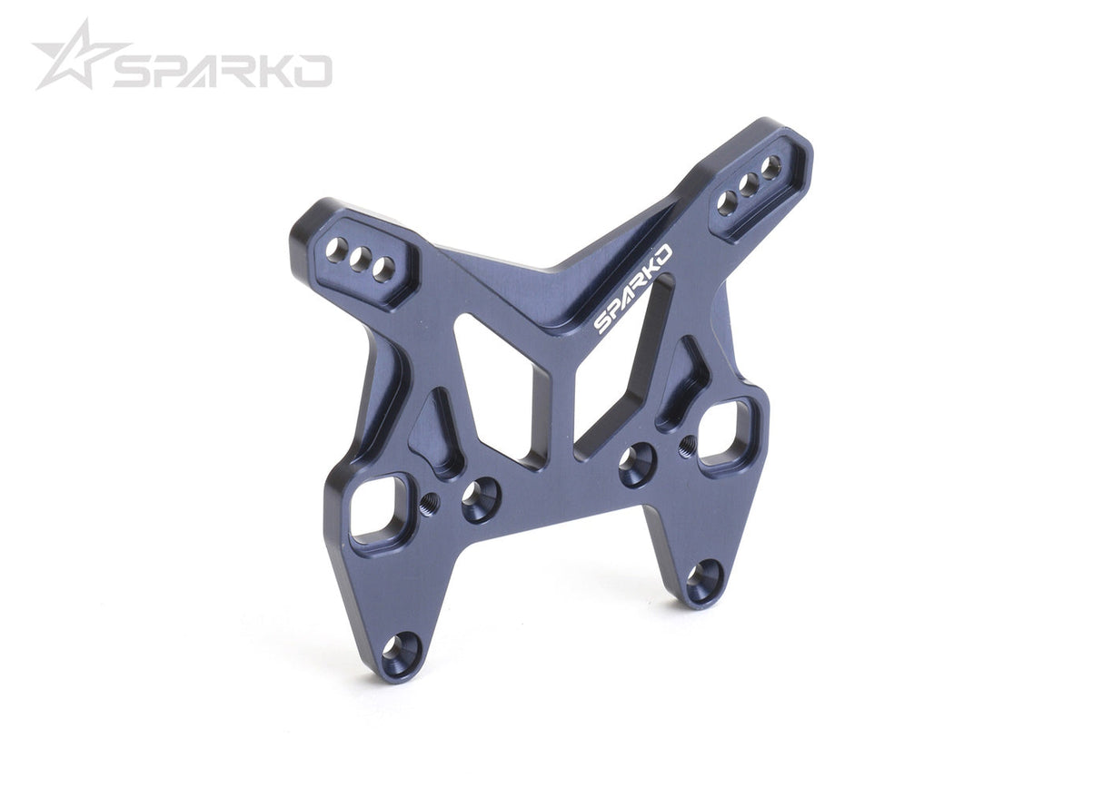 Powerhobby Sparko F8 7075 Aluminum Front Shock Tower (Dark Blue)