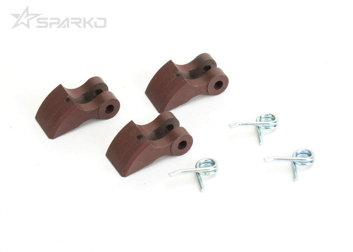 Powerhobby Sparko F8 Aluminum Clutch Shoes & 1.0mm Spring (3pcs)