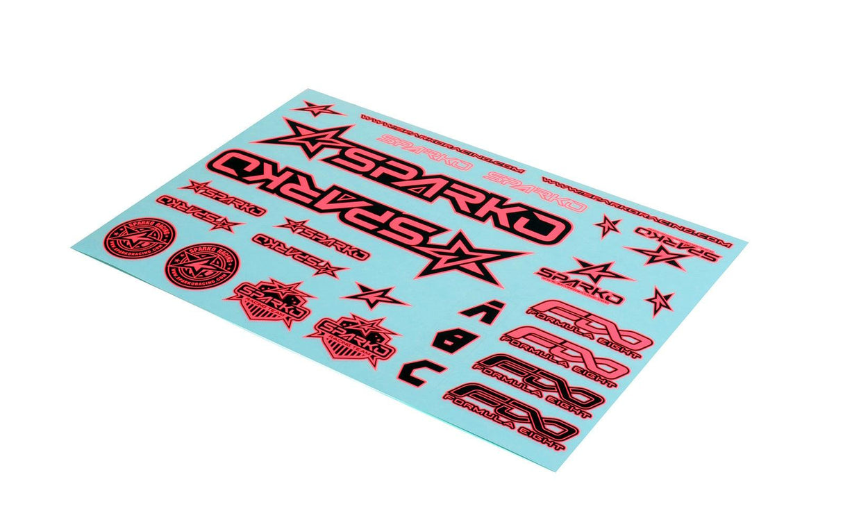 Sparko F8 Body Sticker-Pink