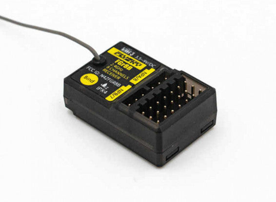 Flysky FGR8B Receiver 2.4GHz 8CH PWM/ PPM / i-Bus Output Compatible PL18 / NB4