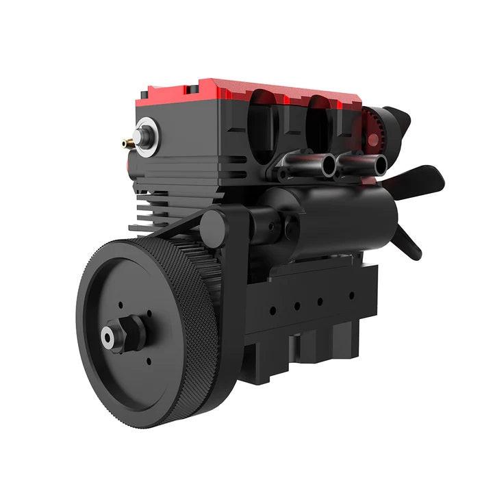 Toyan OTTO FS-L200AC-OT Motor DIY 4 Stroke 2 Cylinder RC Nitro Engine Kit