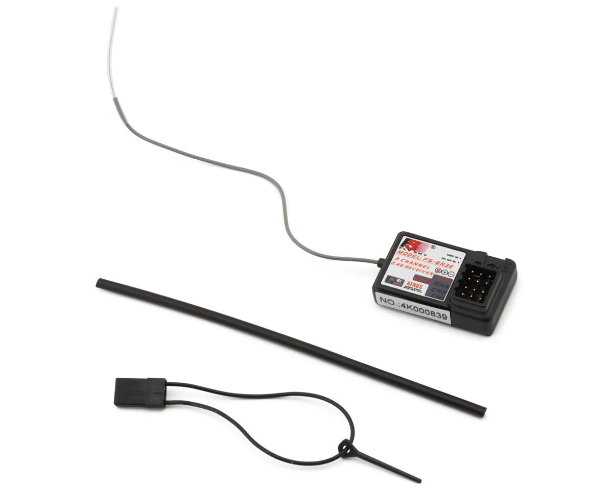 Flysky FSY-FS-GT2+GR3E FS-GT2 2-Channel Transmitter w/FS-GR3E Receiver