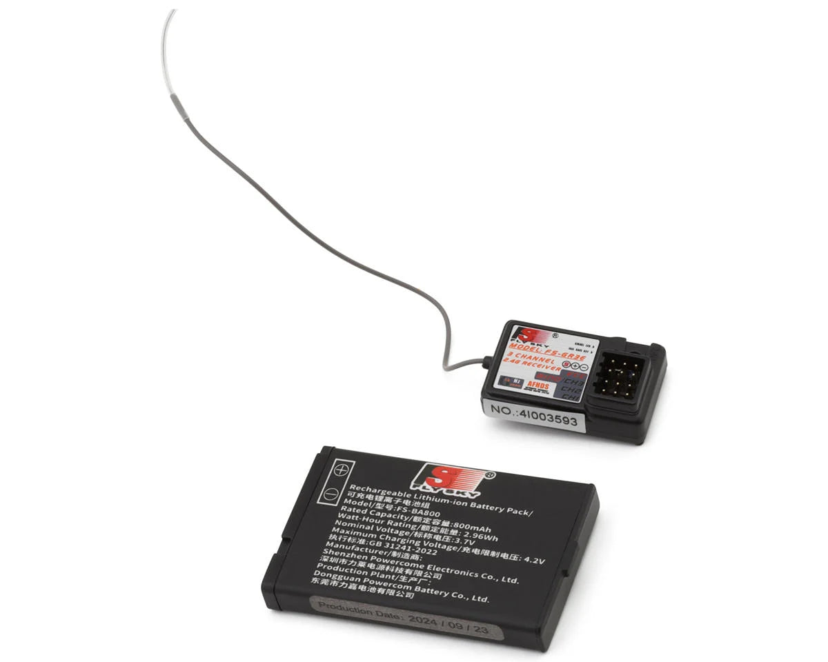 Flysky FS-GT3C 3-Channel Transmitter w/FS-GR3E Receiver