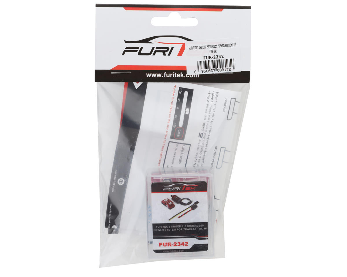 Furitek Torpedo 118 Brushless Combo for Traxxas TRX-4M w/Python Pro 40A ESC & Cedar 3456kV Motor