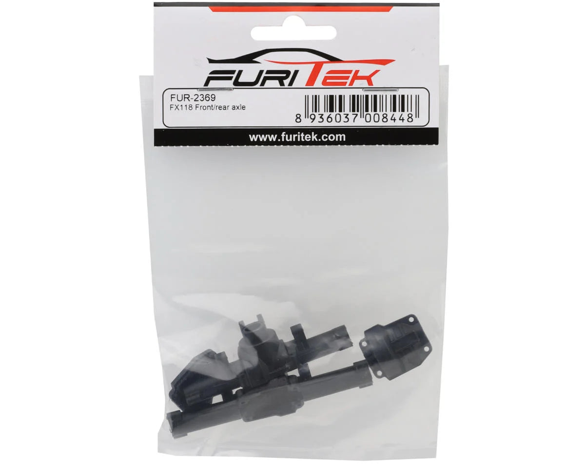 FURITEK FUR-2369 PLASTIC FRONT AND REAR AXLE HOUSING SET FOR FURITEK FX118