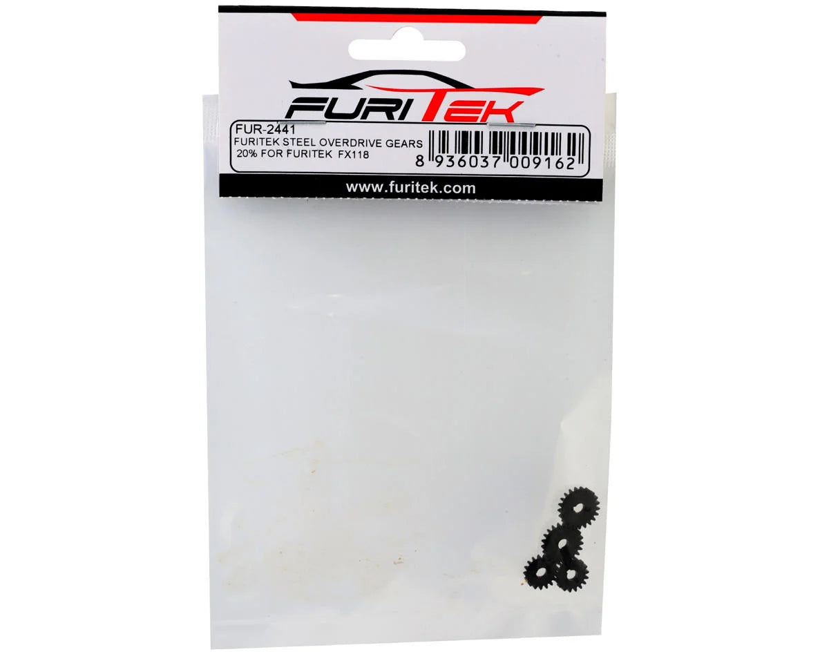 Furitek FX118 Steel Overdrive Portal Gears (20%) fur-2441