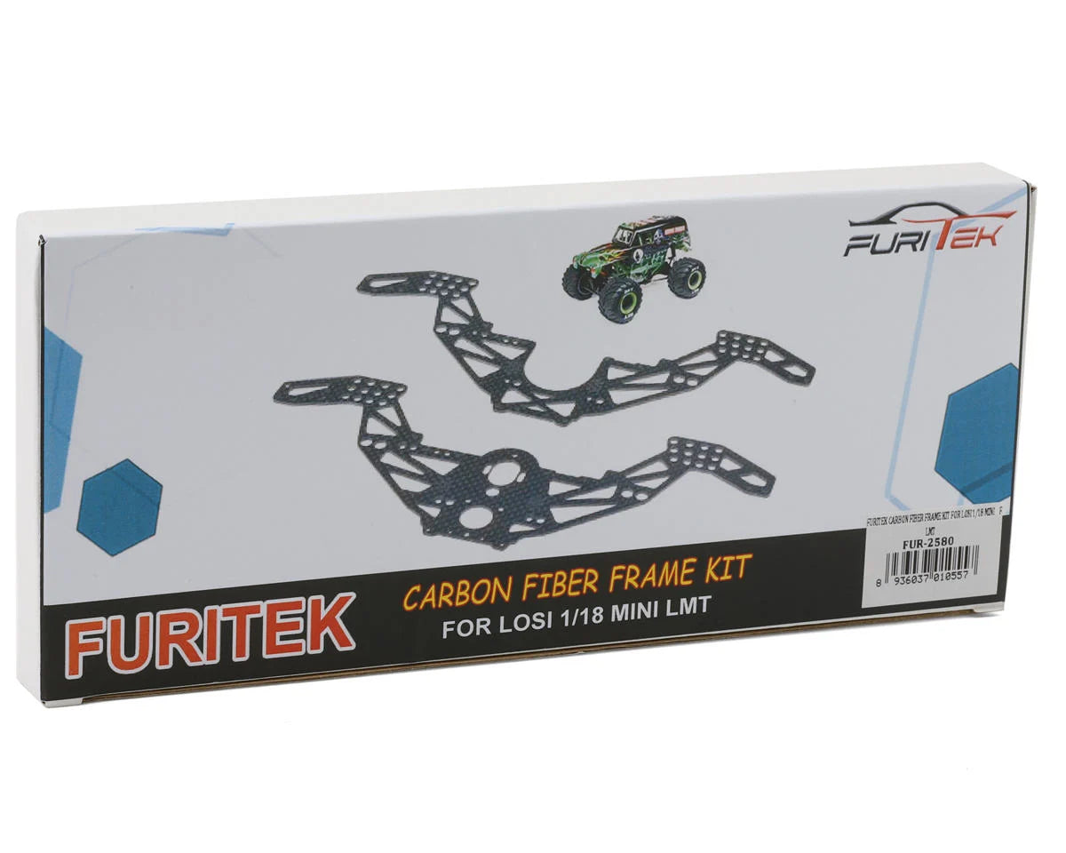 Furitek FUR-2580 Carbon Fiber Frame KIT for Losi 1/18 Mini LMT