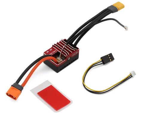 FURITEK FUR-2605 PASO PRO 60A/100A WATERPROOF SENSORED/SENSORLESS ESC WITH WIRELESS COMBO FOR 1/18 1/12 RC Cars
