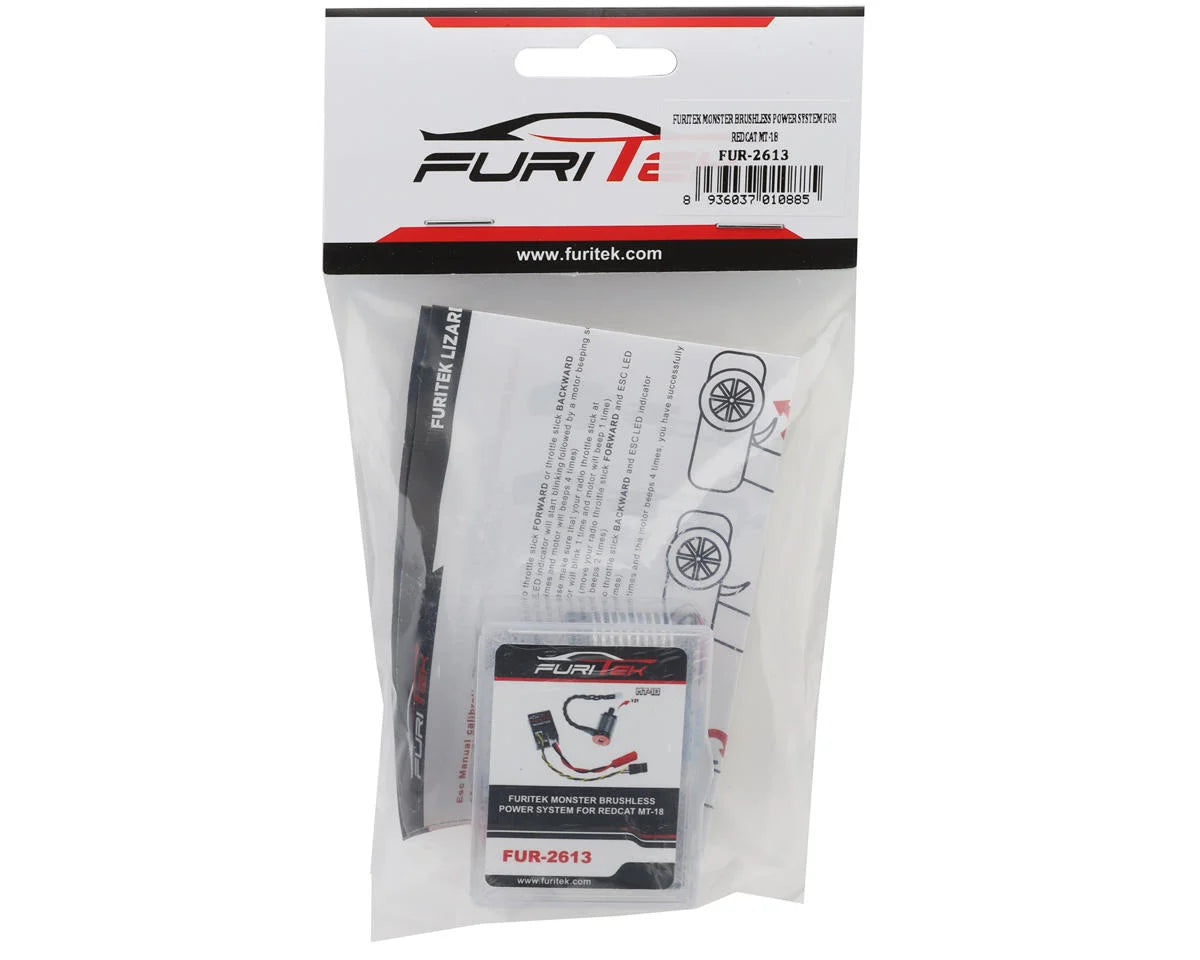 FURITEK FUR-2613 MONSTER BRUSHLESS POWER SYSTEM FOR REDCAT MT-18