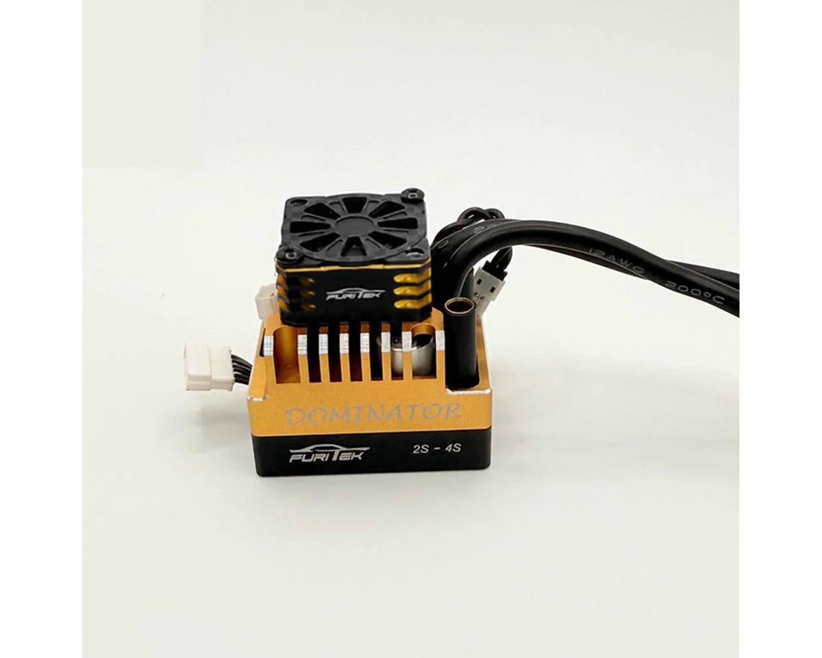 Furitek FUR-2661 DOMINATOR 150A Sensored Brushless ESC – 2S to 4S LiPo – for 1/16 & 1/10 RC Bashers