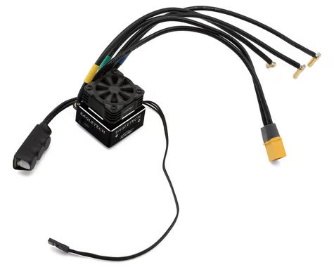 Furitek FUR-2670 EagleTech 160A 1/10 Sensored Brushless ESC w/ Fan – For Drift & Racing – Black Edition