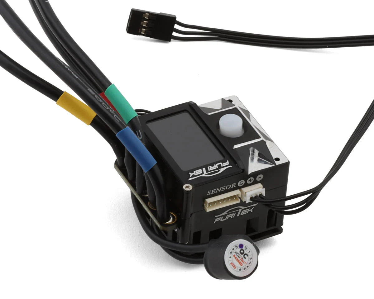 FURITEK FUR-2717 SLIDETECH RACE 1/10 160A SENSORED ESC W/ OLED & INTERNAL FAN – Stock/Mod Competition ESC