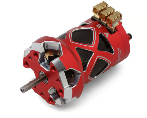 Furitek FUR-2718 NANODRIVE 380 – 10.5T Sensored Brushless Motor for 1/10 Drift Cars (Red Edition)