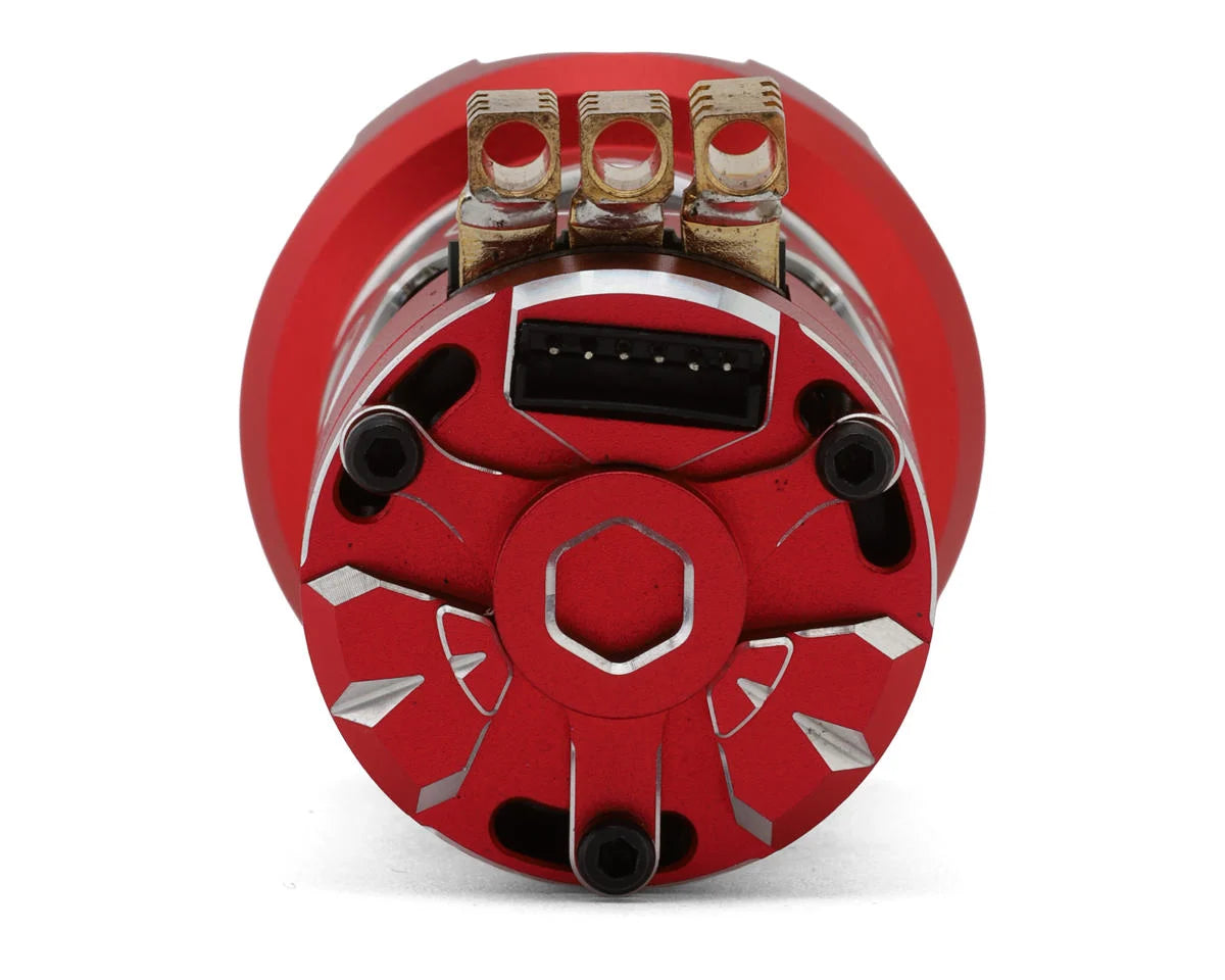 Furitek FUR-2718 NANODRIVE 380 – 10.5T Sensored Brushless Motor for 1/10 Drift Cars (Red Edition)