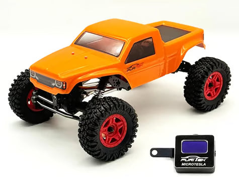 Furitek FUR-2726 Terra COMP – 1/18 ARTR Crawler Orange Edition w/ Micro Tesla DigiBoard