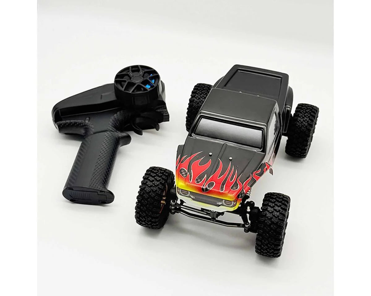 Furitek FUR-2727 Terra COMP – 1/18 ARTR Crawler Black Flame Edition w/ Micro Tesla DigiBoard