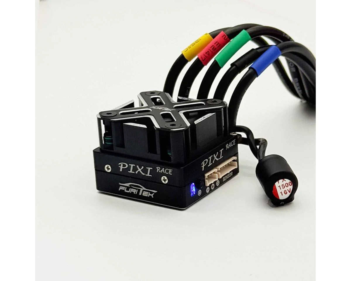 FURITEK FUR-2735 PIXI RACE 1/10 180A SENSORED ESC W/ WIFI MODULE & INTERNAL FAN – Stock/Mod Competition ESC