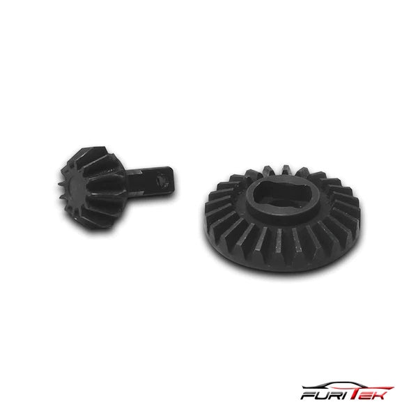Furitek 1/24 Rampart Steel Pinion & Ring Gears