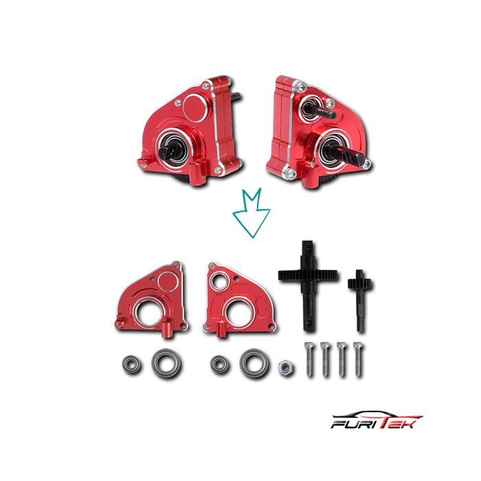 Furitek FUR-2262 Mini Stellar Transmission Mini Komodo Brushless 2200kv Motor Axial SCX24