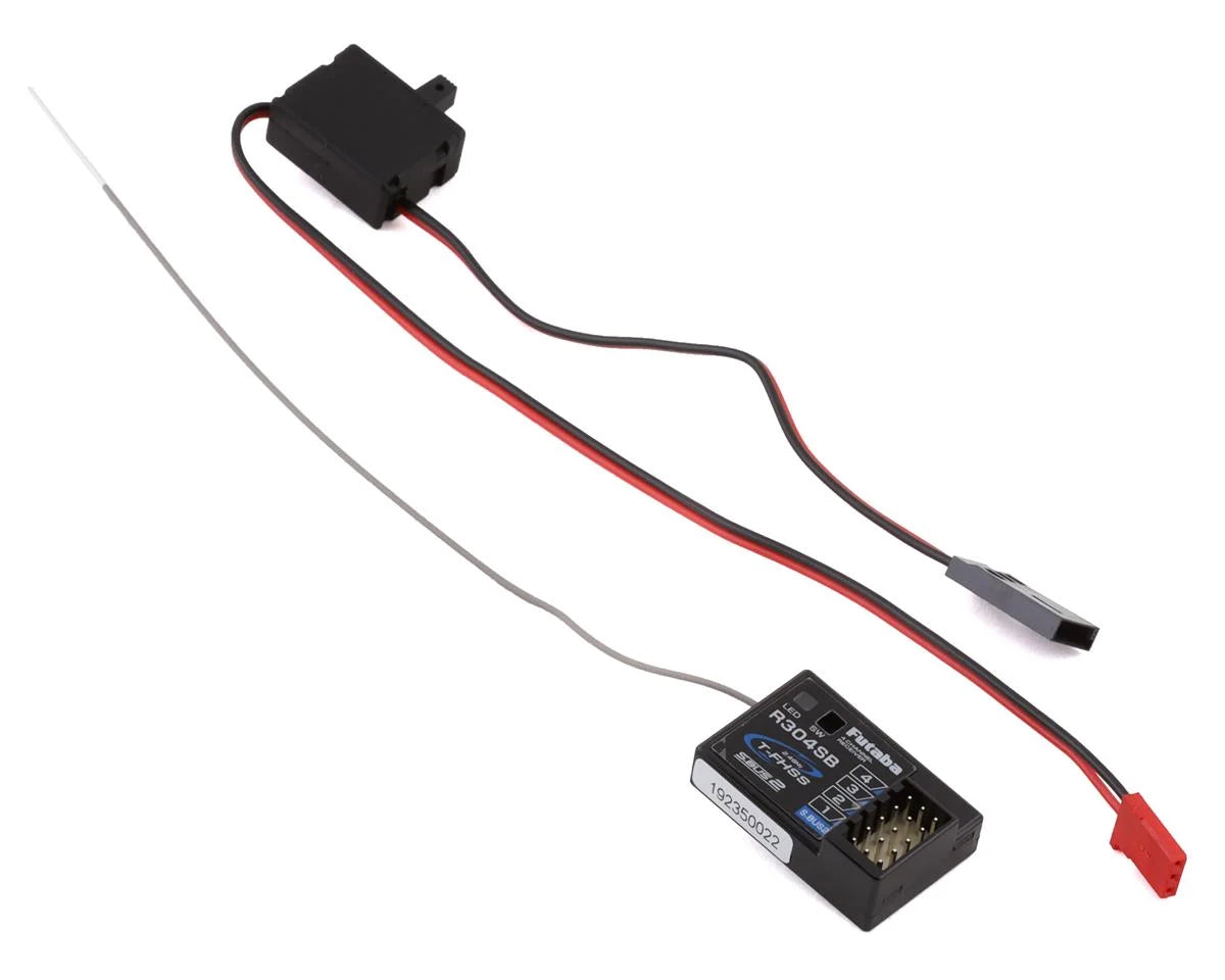 FUTABA 01004366-3 4GRS 4-Channel 2.4GHz T-FHSS 2-Stick Radio System w/R304SB Receiver