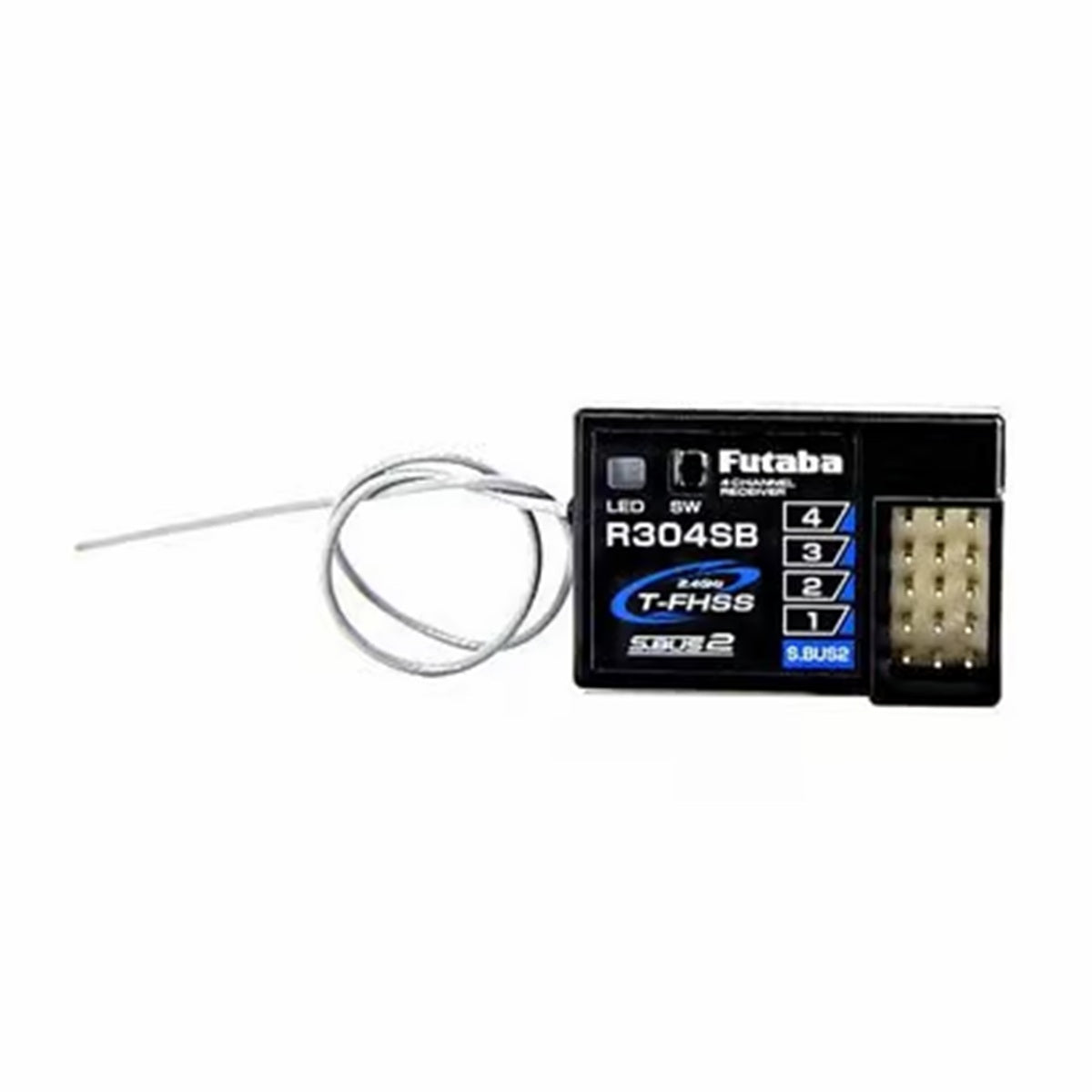 FUTABA R304SB (T-FHSS/S.Bus2) Telemetry System 4-Channel Receiver