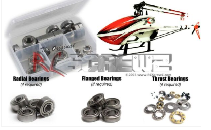 Gaui X5 Ver.2 Heli Metal Shielded Bearing Kit