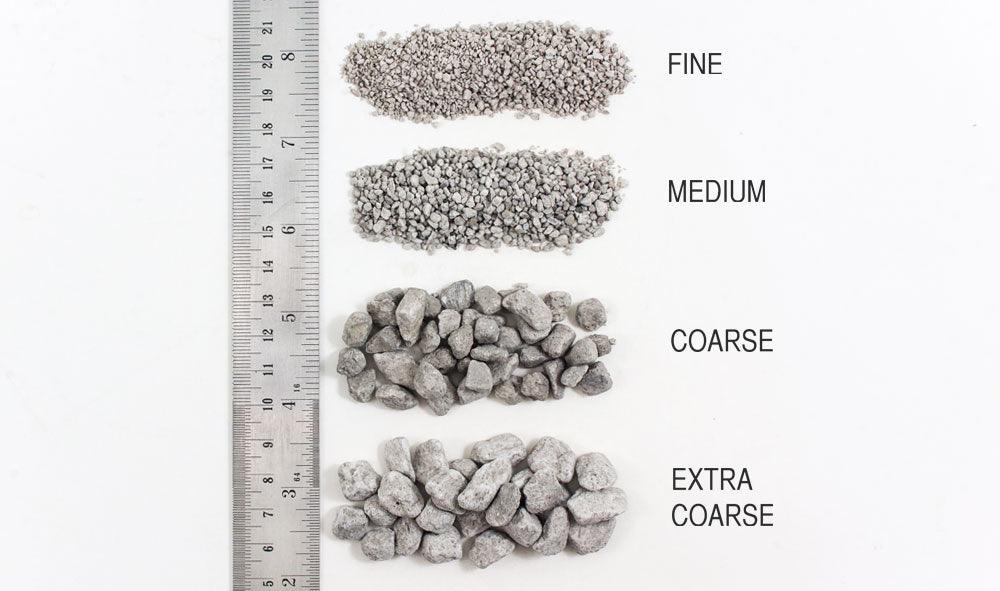 Woodland Scenics C1280 N/HO Talus Coarse Gray Train Scenery