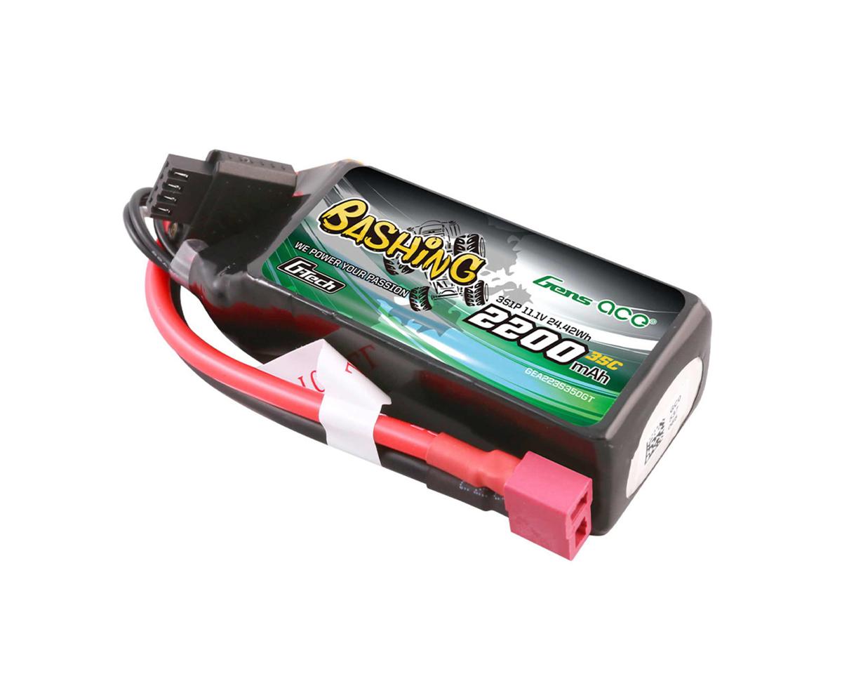 Gens Ace GEA223S35DGT G-Tech Smart 3S LiPo Batería 35C (11.1V/2200mAh) con conector estilo T