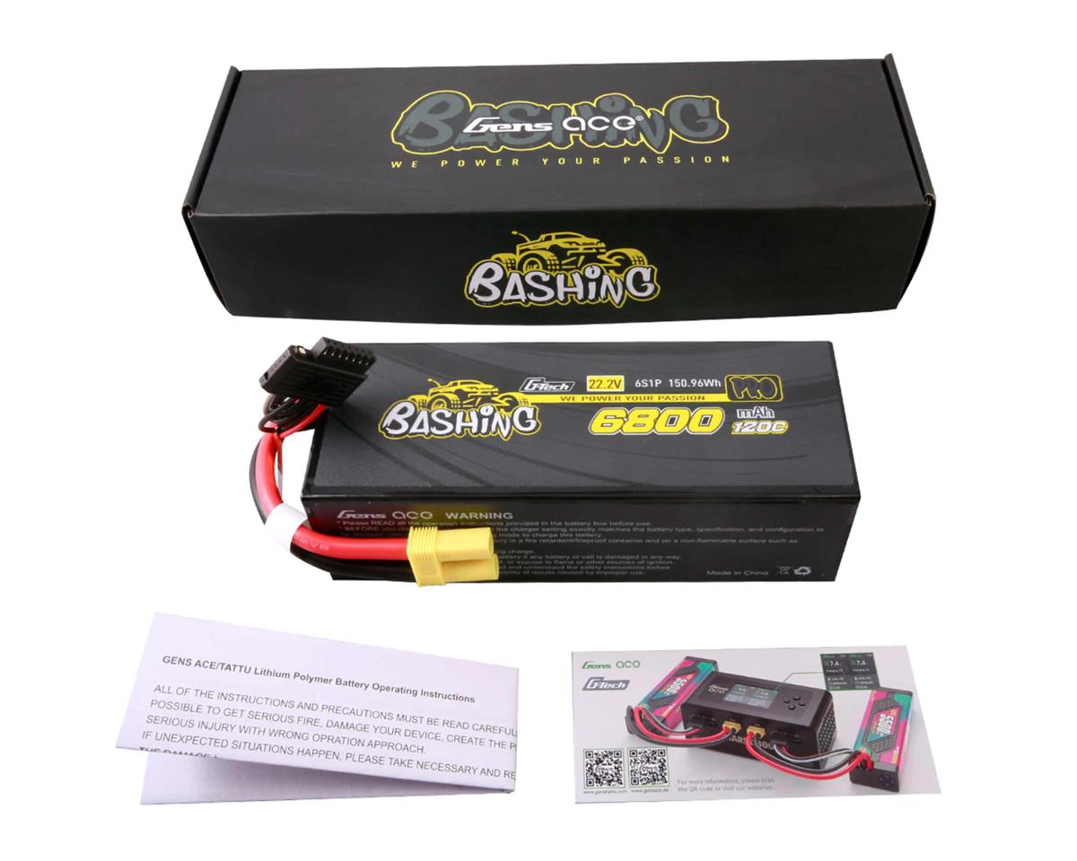 Gens Ace G-Tech Smart 6S Bashing Series Batería LiPo rígida 120C (22,2 V/6800 mAh) con EC5