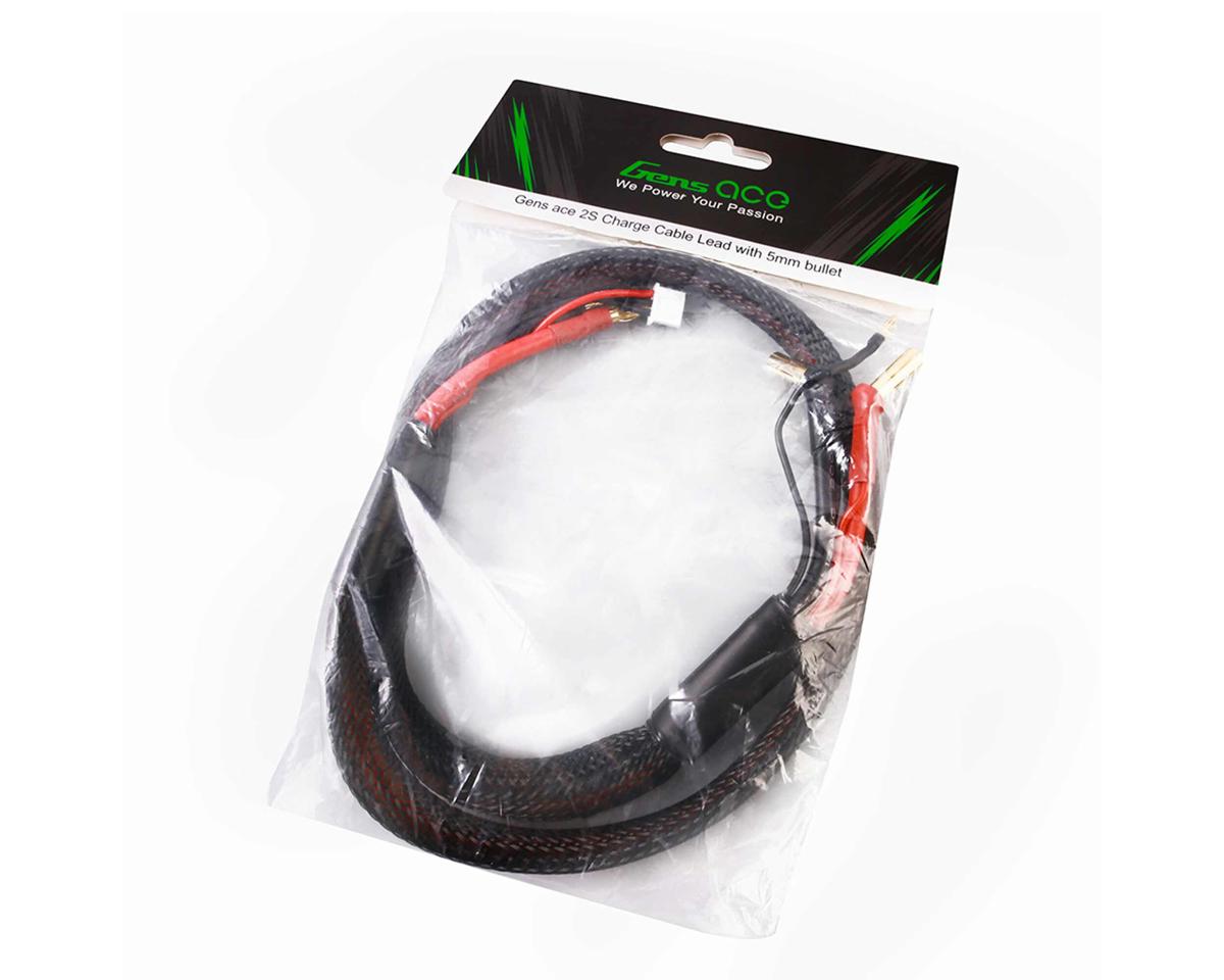 Gens Ace GEAC006 2S Charge Cable (5mm Battery/4mm Charger)