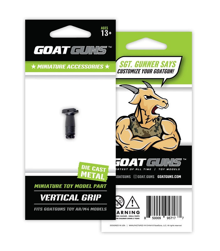 GoatGuns Die Cast Mini Vertical Fore-Grip, Fits AR15 Model GRIP