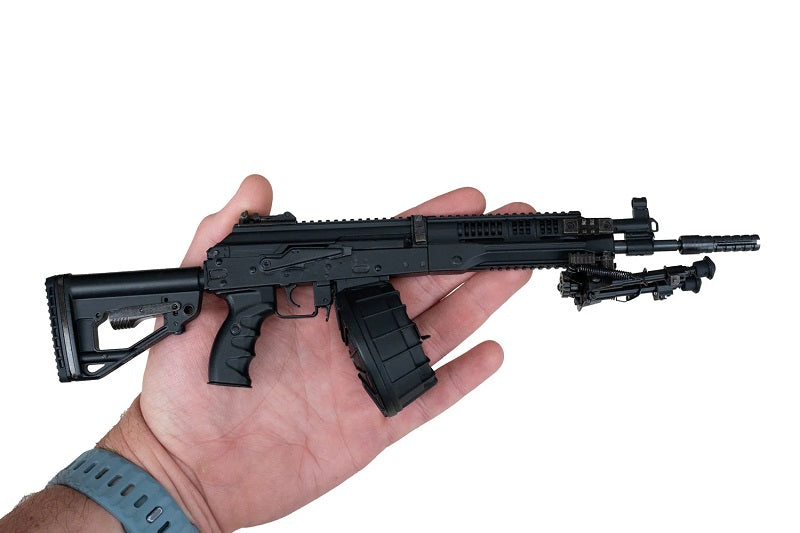 GoatGuns 1/3 Scale Die Cast RPK-16 LMG Model Black RPK-BLACK