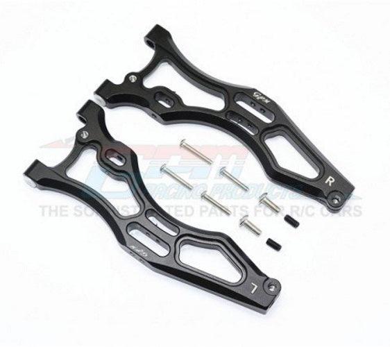 Gpm Racing MAK055-BK Aluminum Front Lower Arms Arrma Kraton Outcast Black