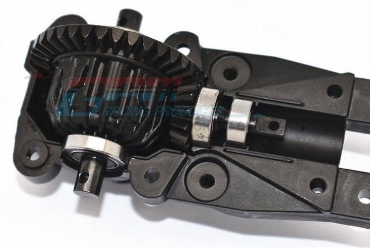 GPM Harden Steel 45 Front Differential Ring Gear & Pinion Gear Black