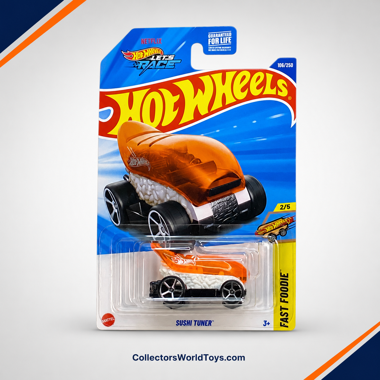 Hot Wheels Sushi Tuner | Fast Foodie Series 2/5 - 106/250