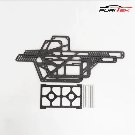 FURITEK FUR-2309 RAMPART FRAME KIT FOR TRX4M CARBON VERSION