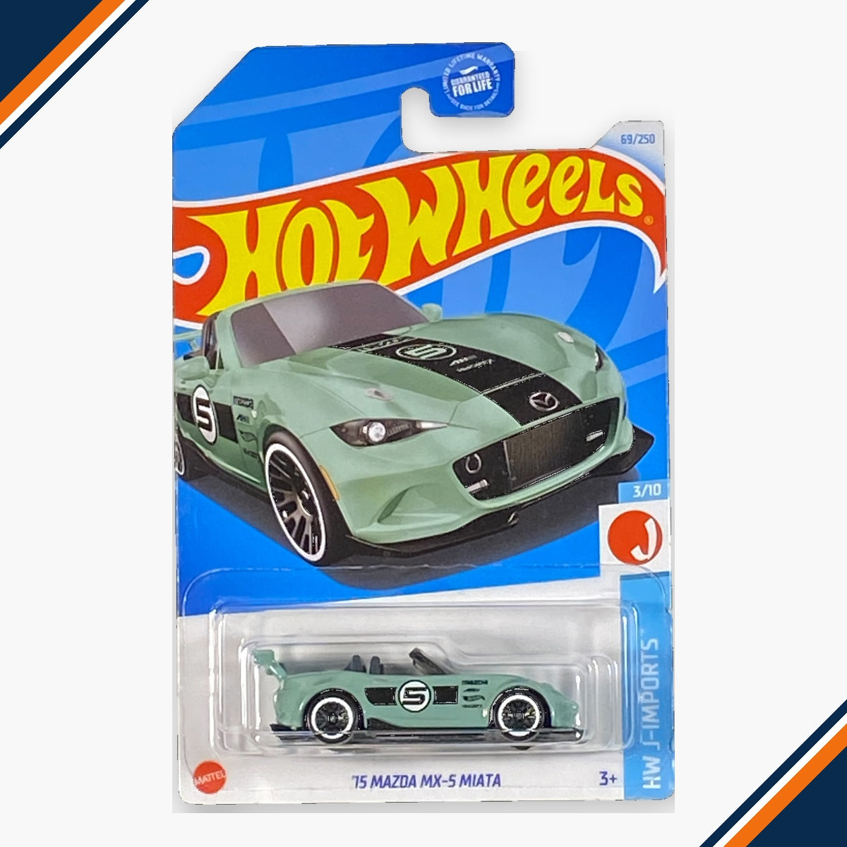 Hot Wheels '15 Mazda MX-5 Miata | J-Imports Series 3/10
