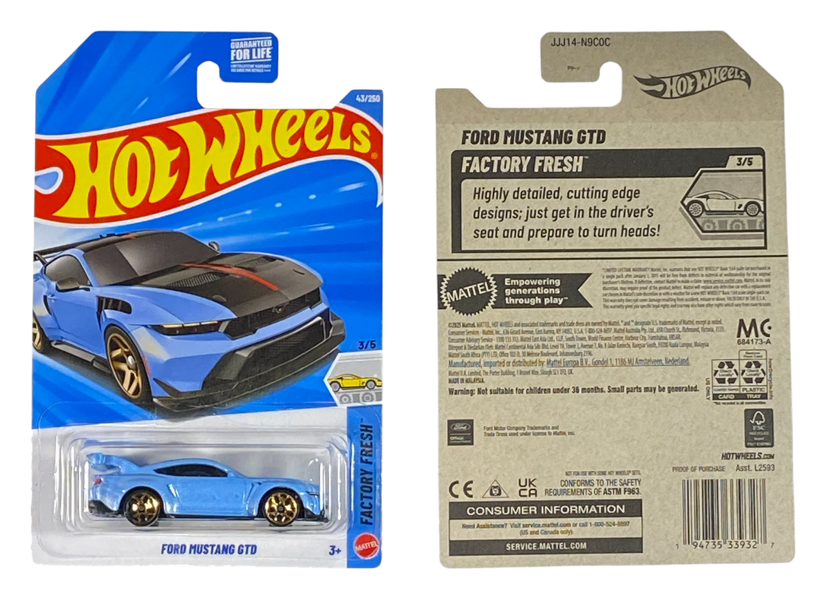 Hot Wheels Ford Mustang GTD | Factory Fresh Series 3/5